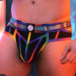 Breedwell Slip Pure Pride Noir-Rainbow
